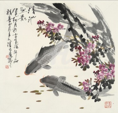 Happy fish 清池鱼影 （No.1877202065)