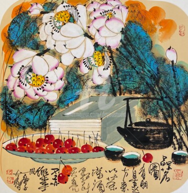 Taste of fine tea 品茗图 （No.1877202202)