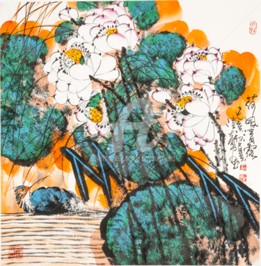 Wind through the lotus pond 荷风清露 （No.1900202608)