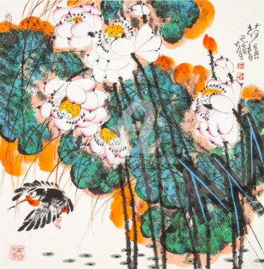 Beautiful rhythm in the lotus pond 荷韵 （No.1900202610)