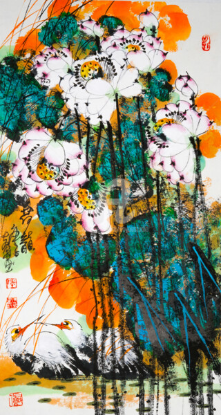 Beautiful rhythm in the lotus pond 荷韵 （No.1901202241)