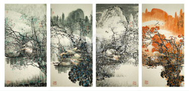 Four seasons 唐人诗意-春夏秋冬 （No.1877202330)