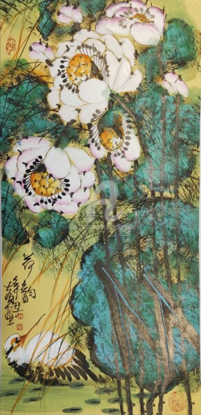 Beautiful rhythm in the lotus pond 荷韵 （No.1877202342)