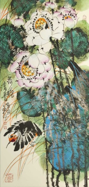 Fragrance of lotus 荷塘清香（No.1877202456)
