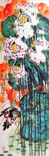 Long lasting fragrance of lotus 荷香四溢（No.1877202563)