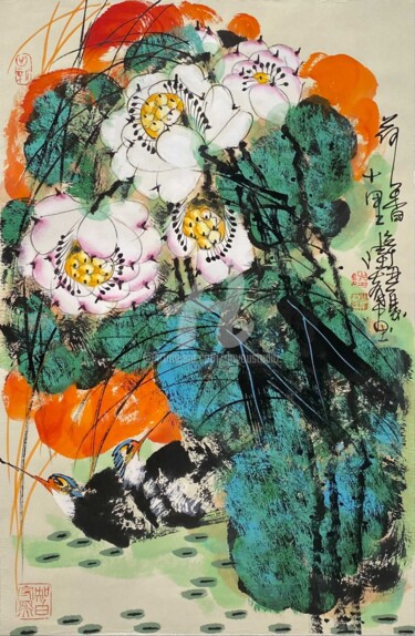 Long lasting fragrance of lotus 荷香十里 （No.1877202630)