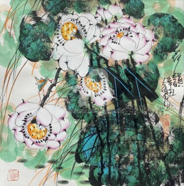 Beautiful rhythm in the lotus pond 荷韵 （No.1877202645)