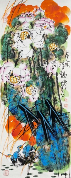 Wind through the lotus pond 荷风清趣 （No.1877202699)