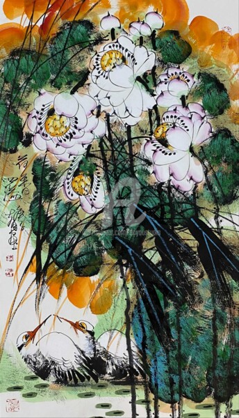 Long lasting fragrance of lotus 荷香四溢 （No.1877202823)