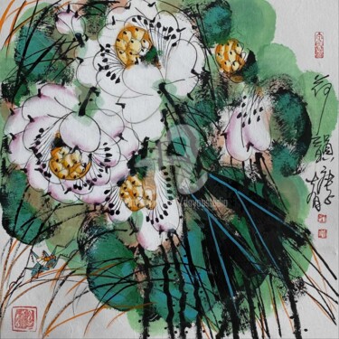 Beautiful rhythm in the lotus pond 荷韵 （No.1877202853)