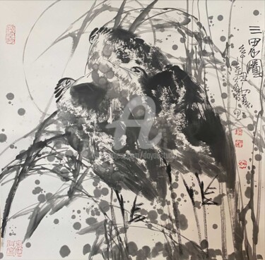 Three Herons 三思图（No.1877202862)