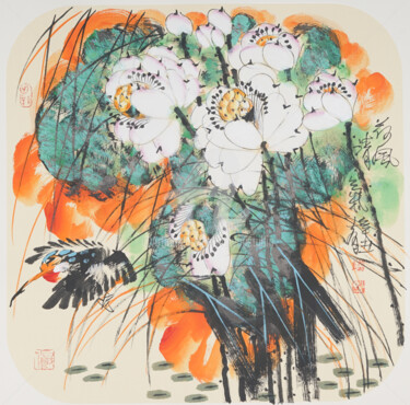 Wind through the lotus pond 荷风清气 （No.1903202028)