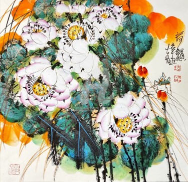 Beautiful rhythm in the lotus pond 荷韵 （No.1688202009)
