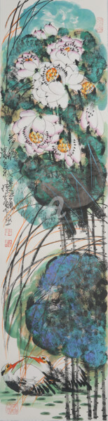 Wind through the lotus pond 荷塘清气 （No.1903202086)