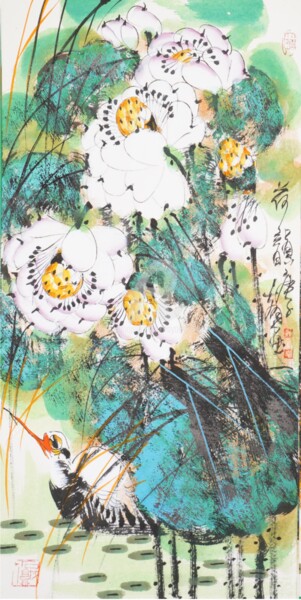 Beautiful rhythm in the lotus pond 荷韵 （No.1688202067)