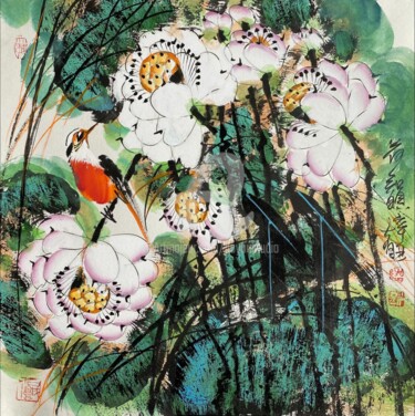 Beautiful rhythm in the lotus pond 荷韵 （No.1688202204)