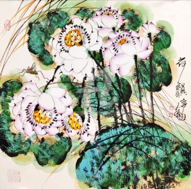 Beautiful rhythm in the lotus pond 荷韵 （No.1688202459)