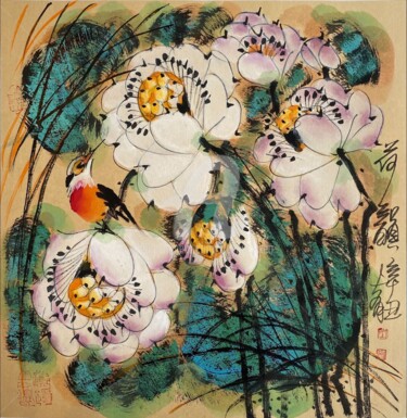 Beautiful rhythm in the lotus pond 荷韵 （No.1688202545)