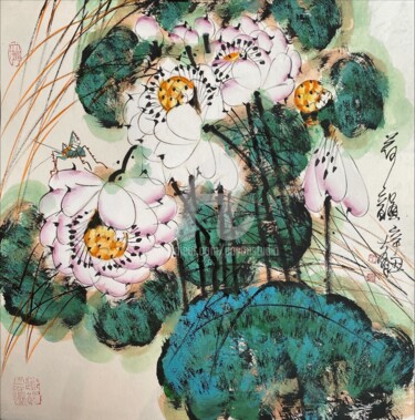 Beautiful rhythm in the lotus pond 荷韵 （No.1688202549)