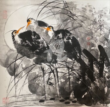 Three Herons 三思图 （No.1688202735)
