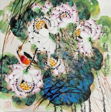 Beautiful rhythm in the lotus pond 荷韵 （No.1688202867)