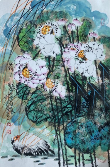 Beautiful rhythm in the lotus pond 荷韵 （No.1688202951)