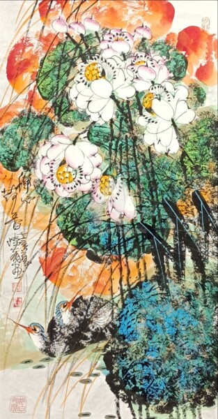 Fragrance of lotus and buddha sense 禅心荷香 （No.1690202141)