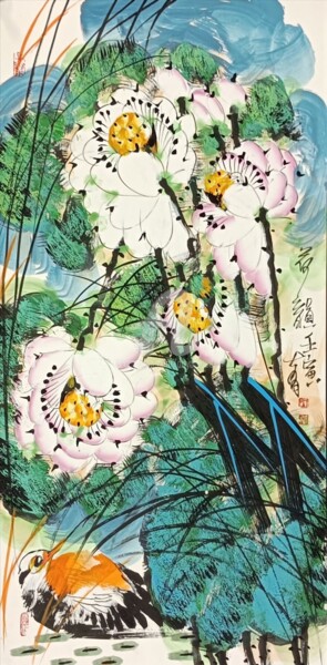 Beautiful rhythm in the lotus pond 荷韵 （No.1690202314)