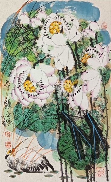 Beautiful rhythm in the lotus pond 荷韵 （No.1690202321)