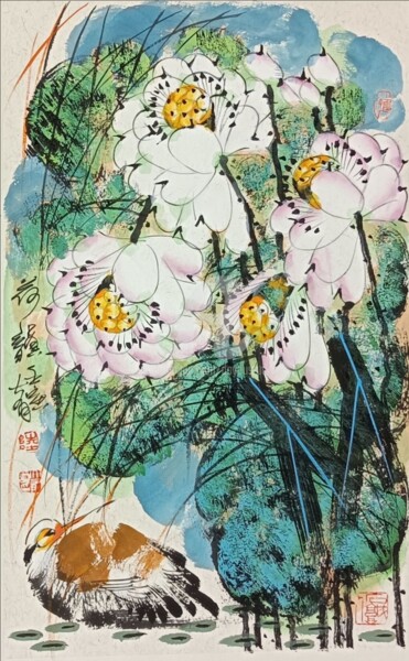 Beautiful rhythm in the lotus pond 荷韵 （No.1690202324)