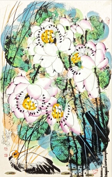 Beautiful rhythm in the lotus pond 荷韵 （No.1690202618)