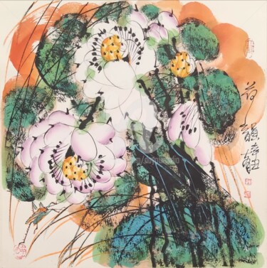 Beautiful rhythm in the lotus pond 荷韵 （No.1690202778)